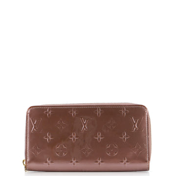 Louis Vuitton Zippy Wallet Limited Edition Metallic Monogram Vernis