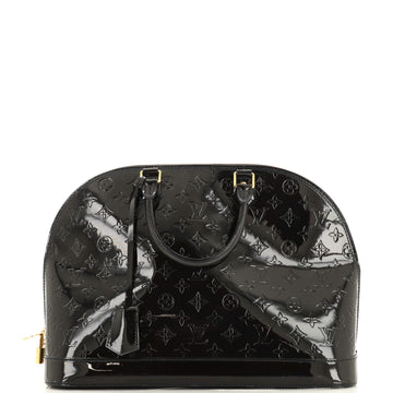 Louis Vuitton Alma Handbag Monogram Vernis GM
