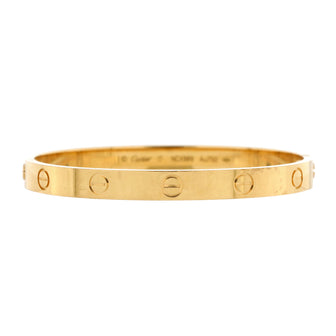 Cartier Love Bracelet 18K Yellow Gold