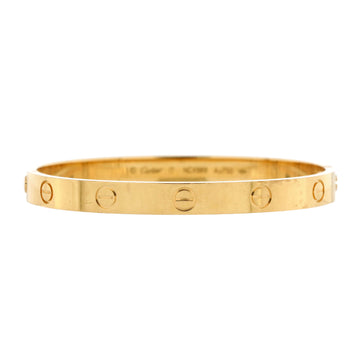 Cartier Love Bracelet 18K Yellow Gold