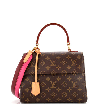 Louis Vuitton Cluny Top Handle Bag Monogram Canvas BB