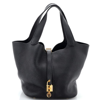 Hermes Picotin Lock Bag Clemence MM