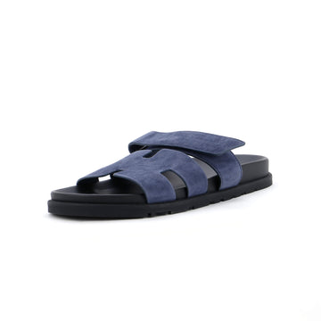 Hermes Men's Chypre Sandals Suede