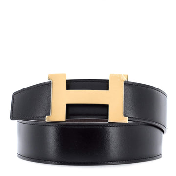 Hermes Constance Reversible Belt Leather Wide