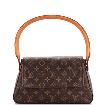 Louis Vuitton Looping Handbag Monogram Canvas Mini