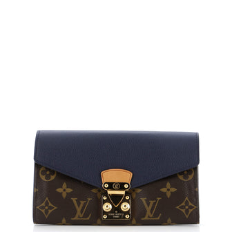 Louis Vuitton Pallas Wallet Monogram Canvas and Calfskin