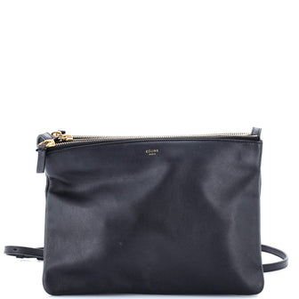 Celine Trio Crossbody Bag Leather Large