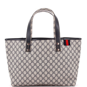 Gucci Web Loop Tote GG Coated Canvas Medium