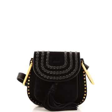 Chloe Hudson Handbag Whipstitch Suede Mini