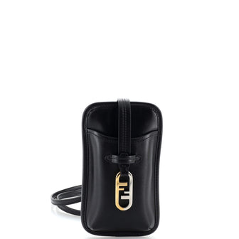 Fendi Phone Pouch Crossbody Leather