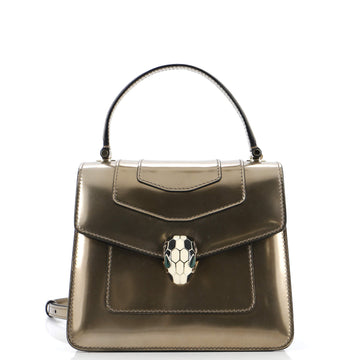 Bvlgari Serpenti Forever Top Handle Bag Leather Small