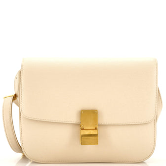 Celine Classic Box Bag Grainy Leather Medium