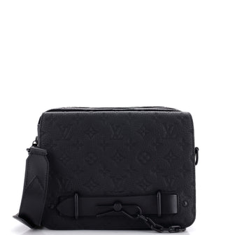 Louis Vuitton Steamer Messenger Bag Monogram Taurillon Leather