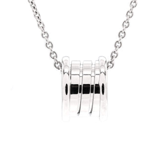 Bvlgari B.Zero1 Pendant Necklace 18K White Gold