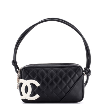 Chanel Cambon Pochette Quilted Leather