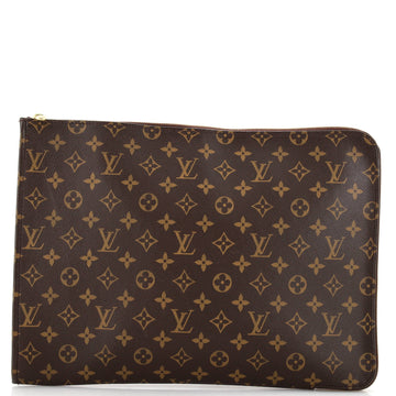 Louis Vuitton Poche Documents Monogram Canvas