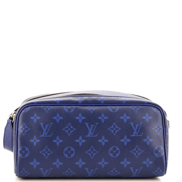 Louis Vuitton Dopp Kit Toiletry Pouch Monogram Taigarama