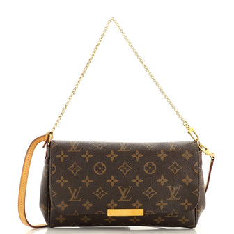 Louis Vuitton Favorite Handbag Monogram Canvas MM