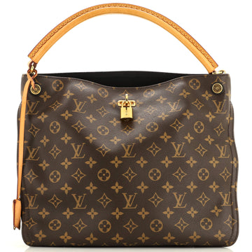 Louis Vuitton Gaia Handbag Monogram Canvas