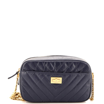 Chanel Reissue Camera Crossbody Bag Quilted Aged Calfskin Mini