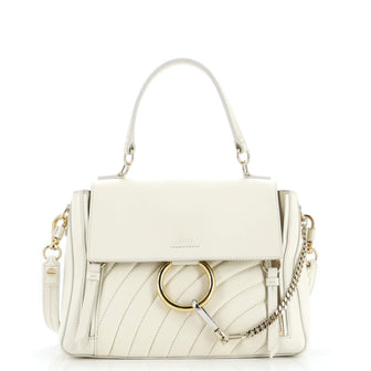 Chloe Faye Day Bag Quilted Leather Small