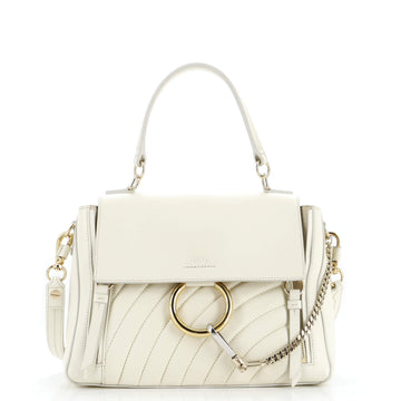 Chloe Faye Day Bag Quilted Leather Small