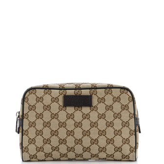 Gucci Waist Belt Bag (Outlet) GG Canvas Small