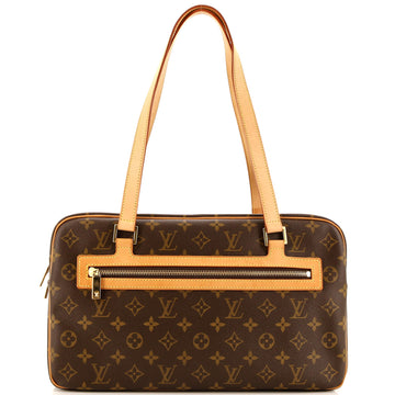 Louis Vuitton Cite Handbag Monogram Canvas GM