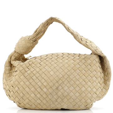 Bottega Veneta BV Jodie Hobo Intrecciato Suede Large