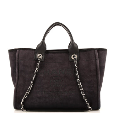 Chanel Deauville NM Tote Mixed Fibers Small