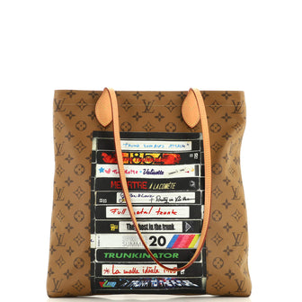 Louis Vuitton Carry It Tote Limited Edition Video Tape Reverse Monogram Canvas