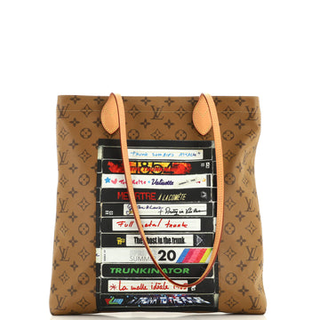 Louis Vuitton Carry It Tote Limited Edition Video Tape Reverse Monogram Canvas