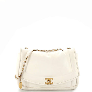 Chanel Vintage Puffy Flap Bag Lambskin Medium