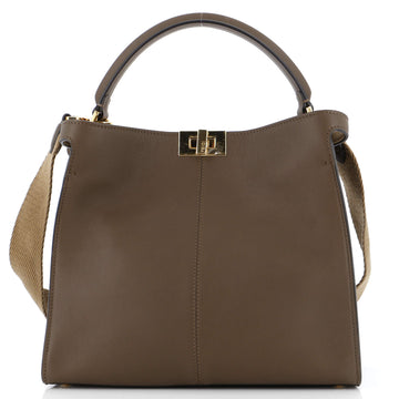 Fendi Peekaboo X-Lite Bag Leather Medium