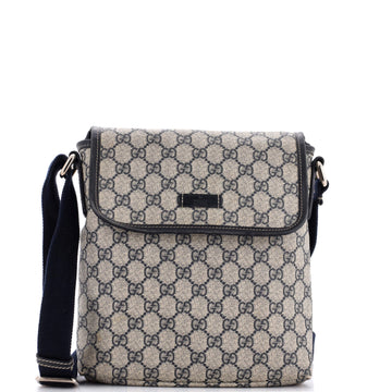 Gucci Flap Messenger GG Coated Canvas Small