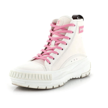Louis Vuitton Women's LV Squad Sneaker Boots Canvas with Monogram Canvas