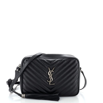 Saint Laurent Lou Camera Bag Matelasse Chevron Leather Small