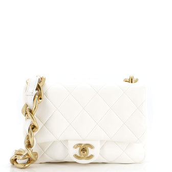 Chanel Funky Town Flap Bag Quilted Lambskin Small