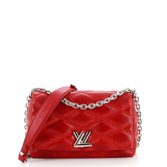 Louis Vuitton GO-14 Handbag Malletage Leather PM