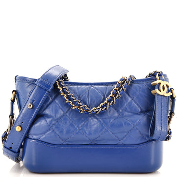 Chanel Gabrielle Hobo Quilted Aged Calfskin Small