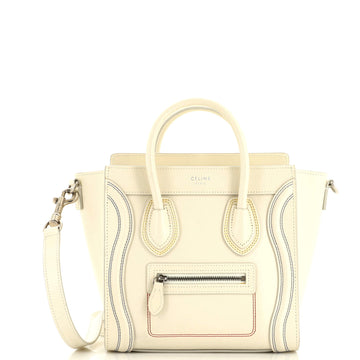 Celine Luggage Bag Smooth Leather Nano