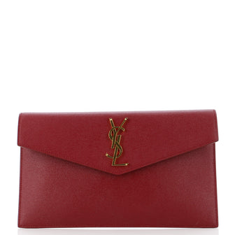 Saint Laurent Uptown Pouch Leather