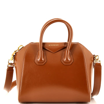 Givenchy Antigona Bag Glazed Leather Mini