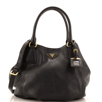 Prada Convertible Satchel Vitello Daino Medium