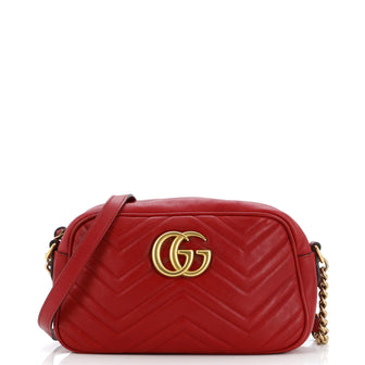 Gucci GG Marmont Shoulder Bag Matelasse Leather Small