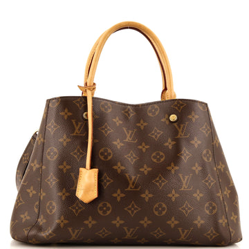 Louis Vuitton Montaigne Handbag Monogram Canvas MM