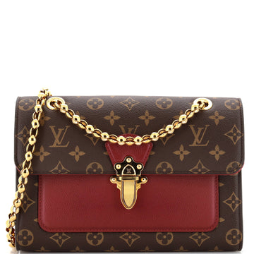 Louis Vuitton Victoire Handbag Monogram Canvas and Leather