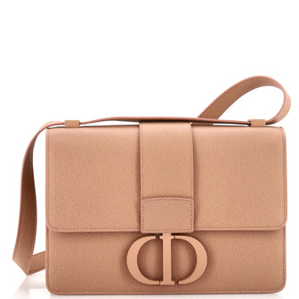 Christian Dior Ultra Matte 30 Montaigne Flap Bag Leather