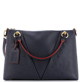 Louis Vuitton V Tote Monogram Empreinte Leather MM