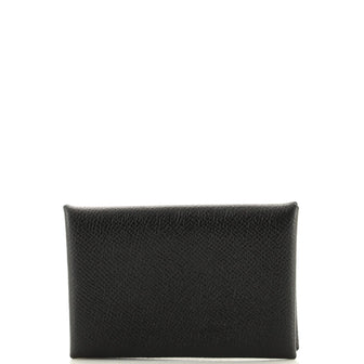 Hermes Calvi Duo Card Holder Epsom